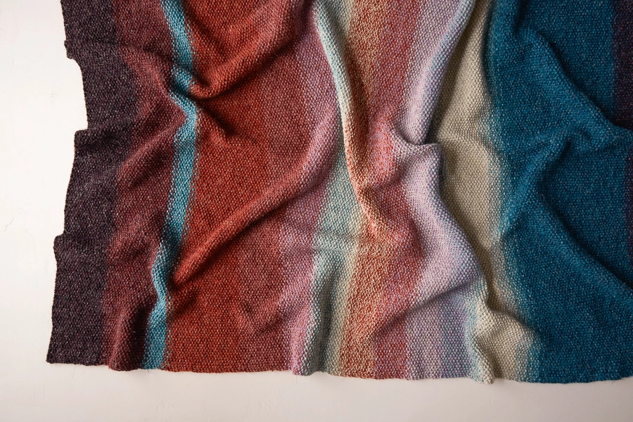 Nature’s Palette Blanket | Purl Soho