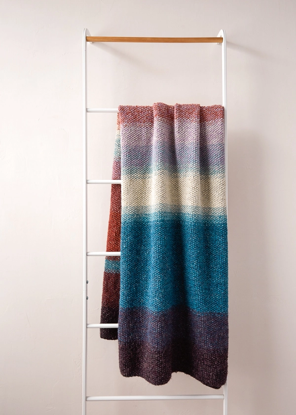 Nature’s Palette Blanket | Purl Soho