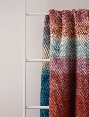 Nature’s Palette Blanket | Purl Soho