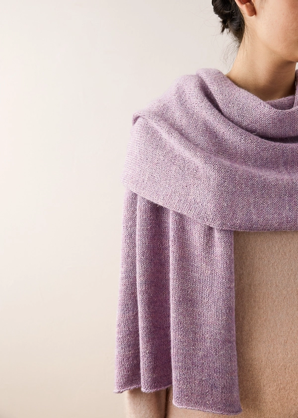 Elementary Wrap In Linen Quill | Purl Soho