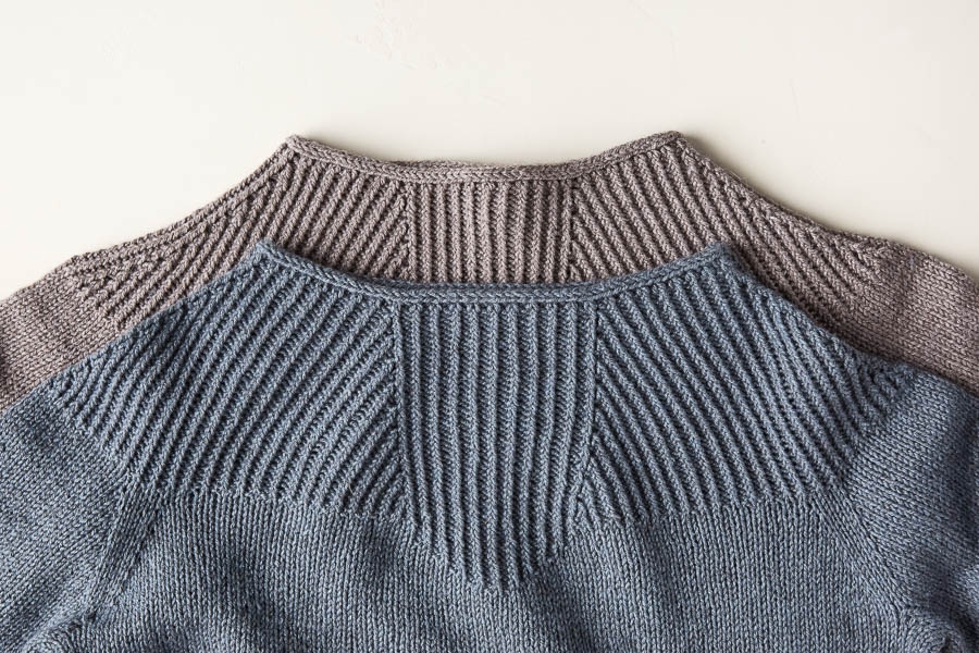 Faceted Yoke Pullover | Purl Soho