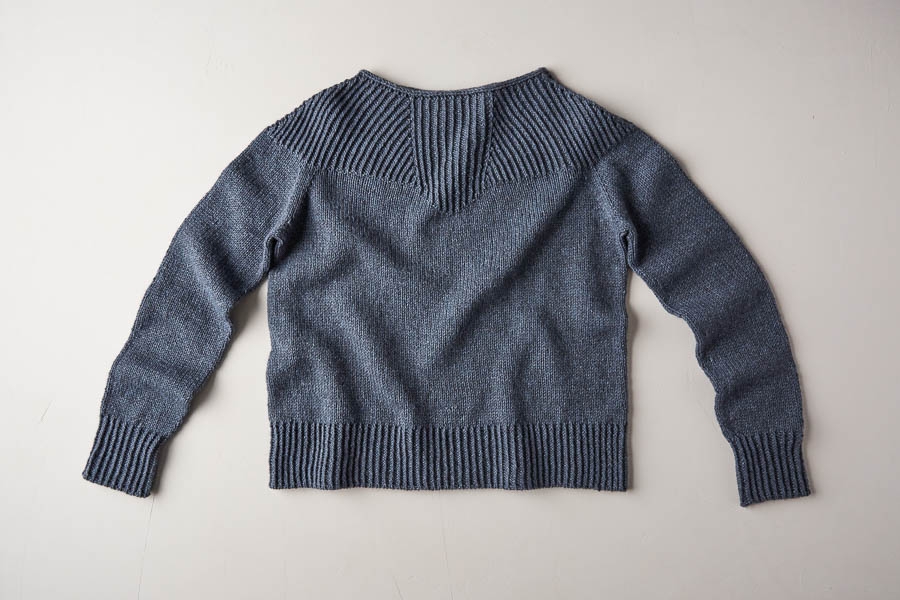 Faceted Yoke Pullover | Purl Soho