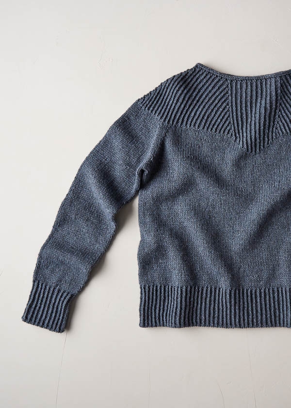 Faceted Yoke Pullover | Purl Soho