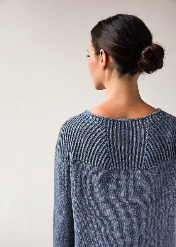 Faceted Yoke Pullover - Purl Soho