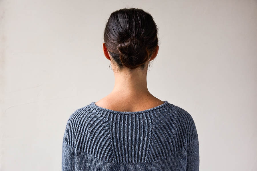 Faceted Yoke Pullover | Purl Soho