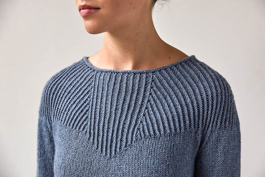 Faceted Yoke Pullover | Purl Soho