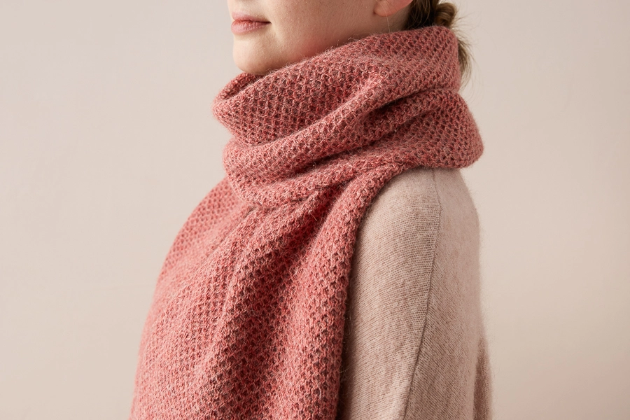 Mini Honeycomb Scarf | Purl Soho