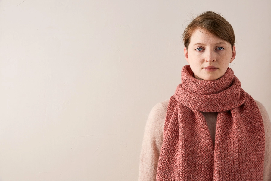 Mini Honeycomb Scarf | Purl Soho