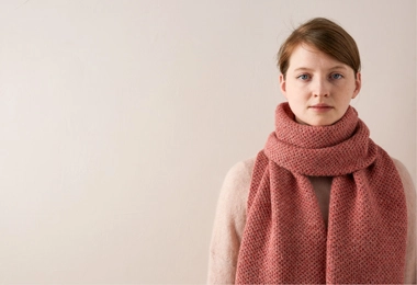 Mini Honeycomb Scarf