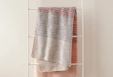 Gradient Stripe Blanket