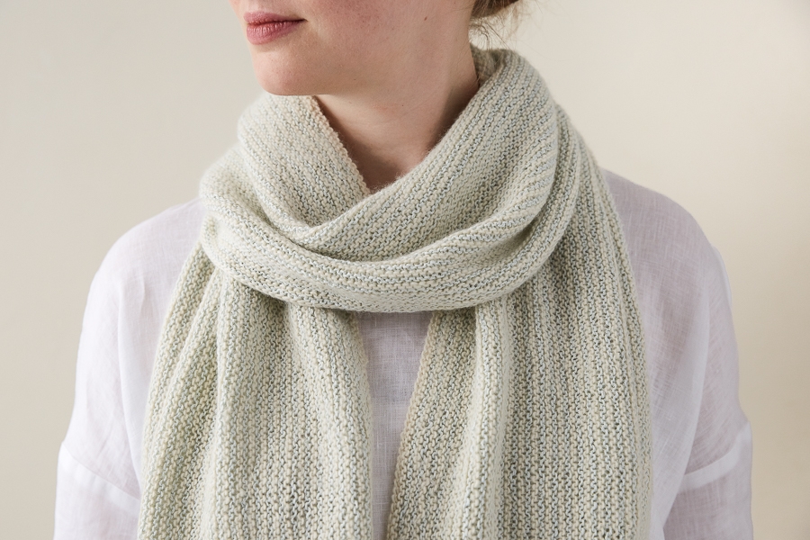 Striped Garter Scarf | Purl Soho