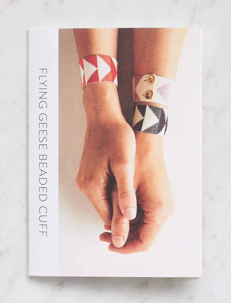Flying Geese Beaded Cuff | Purl Soho