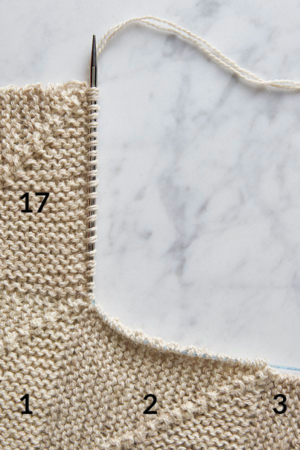 Mitered Corner Blanket | Purl Soho