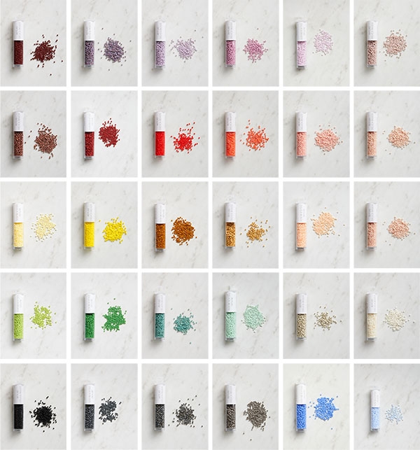 Flying Geese Beaded Cuff | Purl Soho