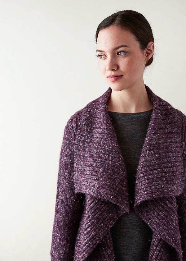 Ridgeline Wrap Cardigan | Purl Soho