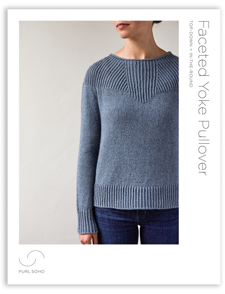 Faceted Yoke Pullover | Purl Soho