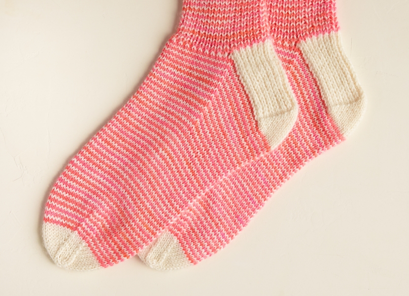 Striped Crew Socks In Pocket Posy | Purl Soho