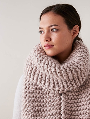 Giant Garter Scarf | Purl Soho