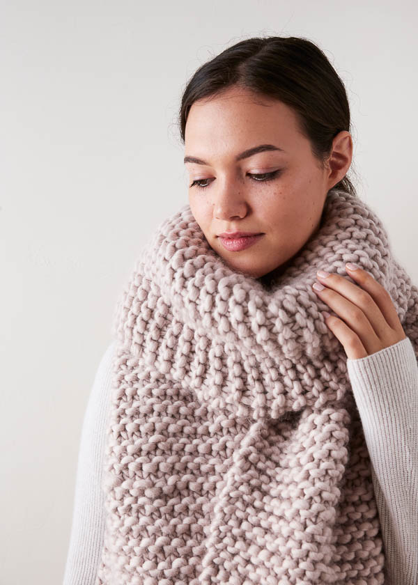 Giant Garter Scarf | Purl Soho