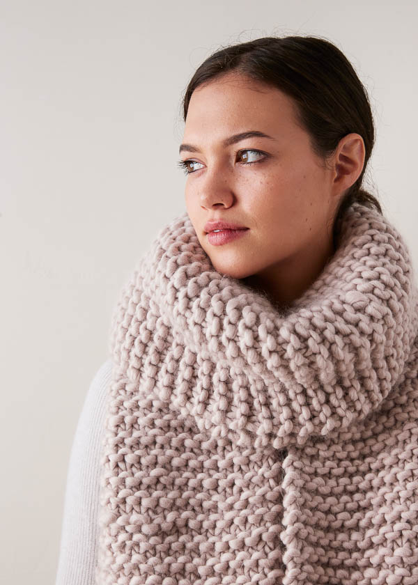 Giant Garter Scarf | Purl Soho