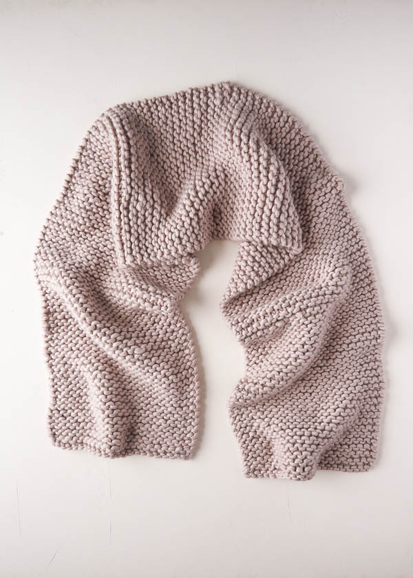 Giant Garter Scarf | Purl Soho