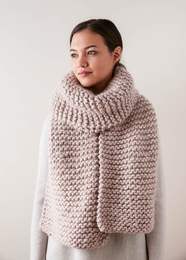 Giant Garter Scarf | Purl Soho