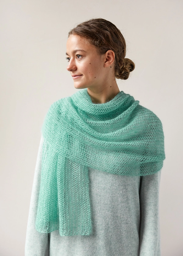 Open Air Wrap In Tussock | Purl Soho