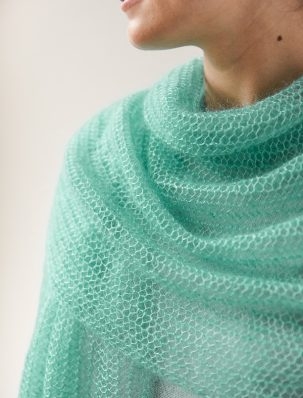 Open Air Wrap In Tussock | Purl Soho