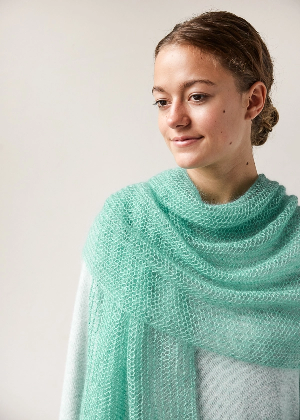 Open Air Wrap In Tussock | Purl Soho