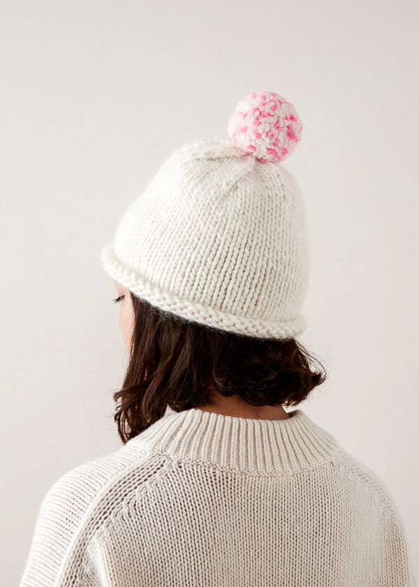 Speckled Pom Pom Hat | Purl Soho