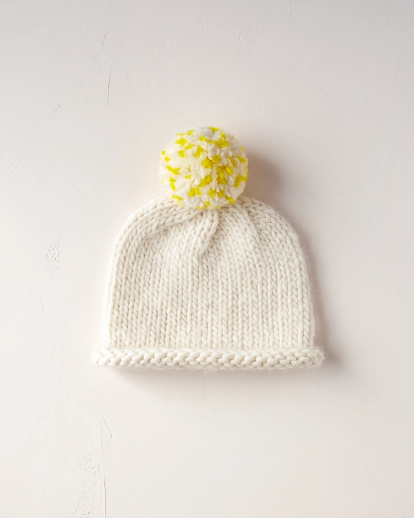 Speckled Pom Pom Hat | Purl Soho