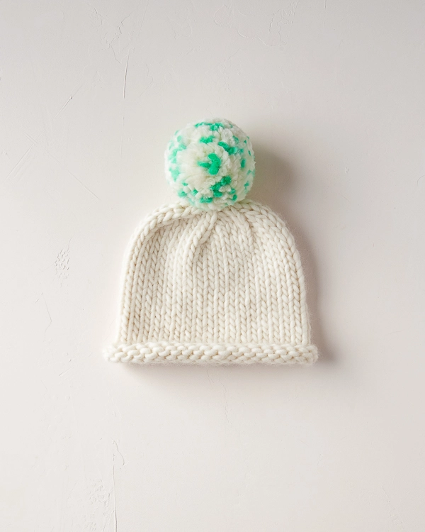 Speckled Pom Pom Hat | Purl Soho