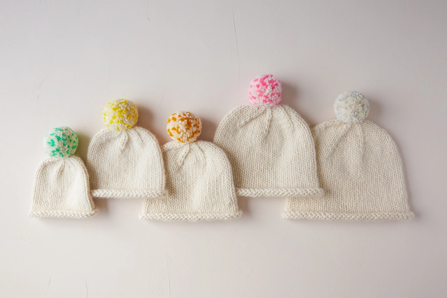 Speckled Pom Pom Hat | Purl Soho