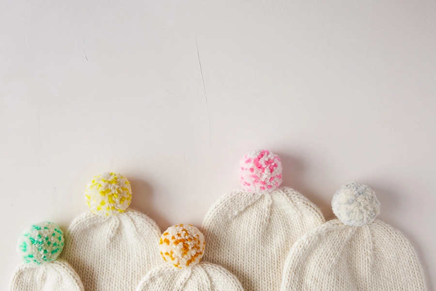 Speckled Pom Pom Hat | Purl Soho