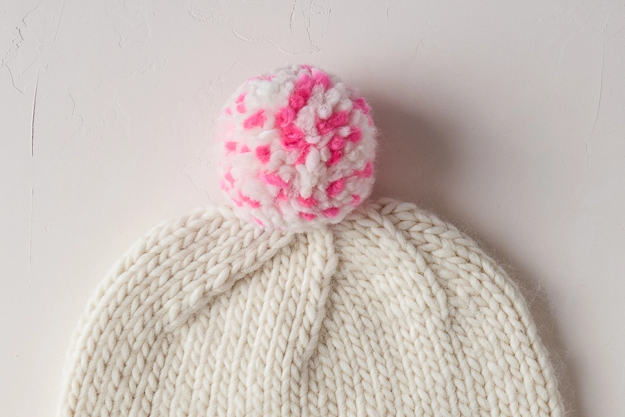 Speckled Pom Pom Hat | Purl Soho