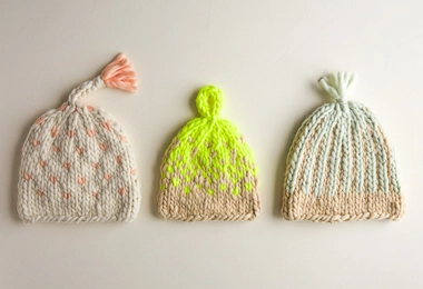 Trio of Colorwork Hats
