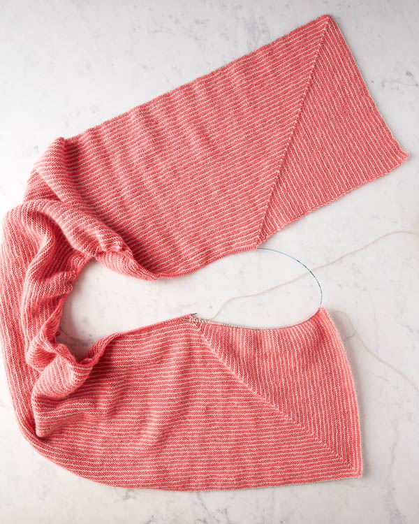 Little Mitered Stripes Scarf | Purl Soho