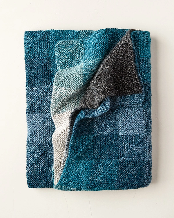 Mitered Corner Blanket | Purl Soho