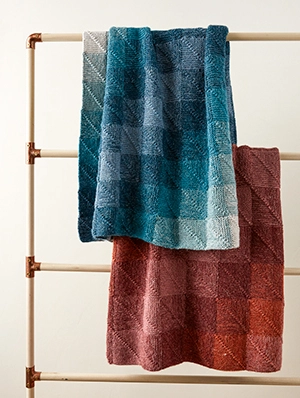 Mitered Corner Blanket | Purl Soho