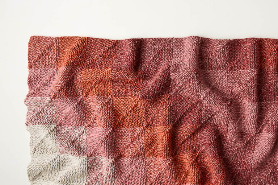 Mitered Corner Blanket | Purl Soho