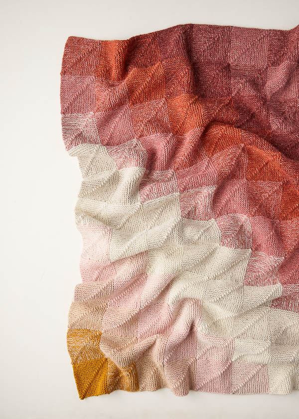 Mitered Corner Blanket | Purl Soho