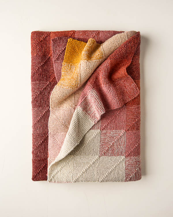 Mitered Corner Blanket | Purl Soho