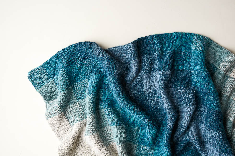 Mitered Corner Blanket | Purl Soho