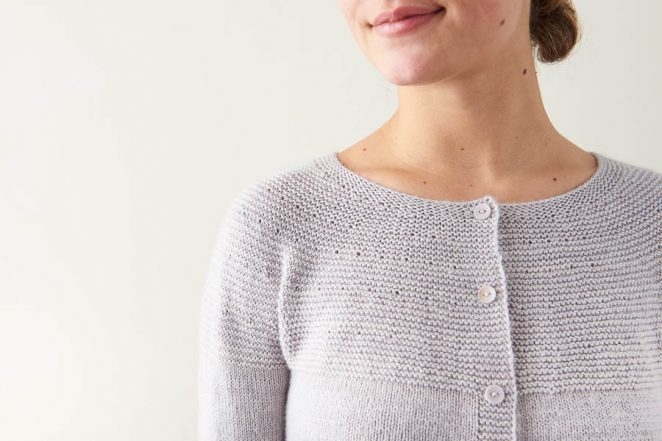 Simple Yoke Cardigan - Purl SohoPurl Soho
