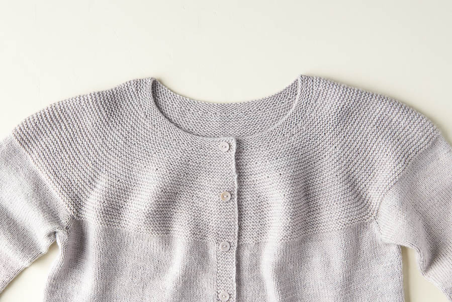 Simple Yoke Cardigan | Purl Soho