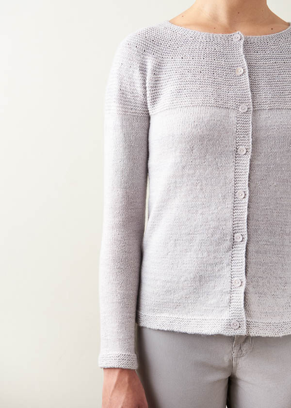 Simple Yoke Cardigan | Purl Soho