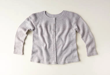 Simple Yoke Cardigan