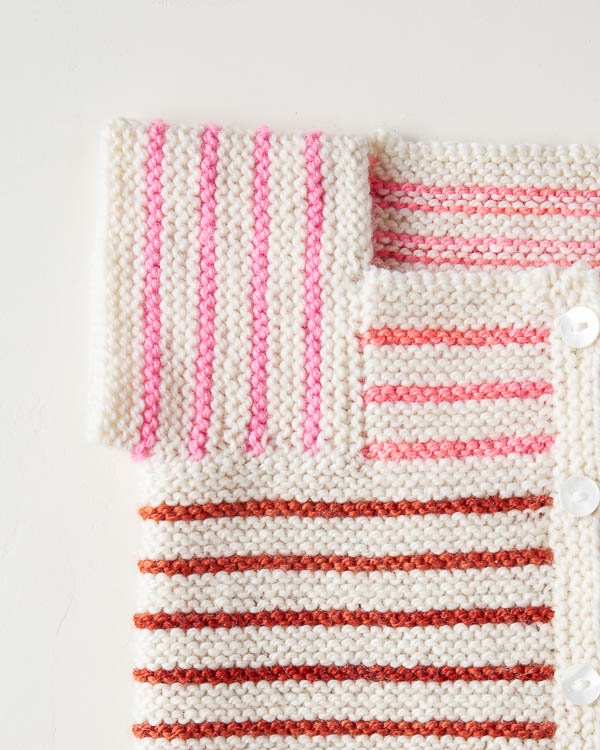 Little Baby Sweater In Posy | Purl Soho