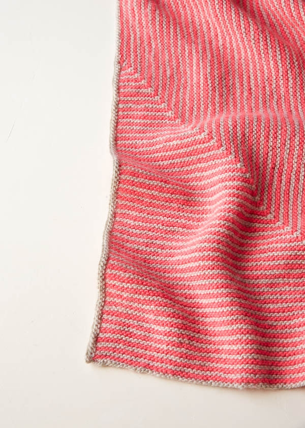 Little Mitered Stripes Scarf | Purl Soho