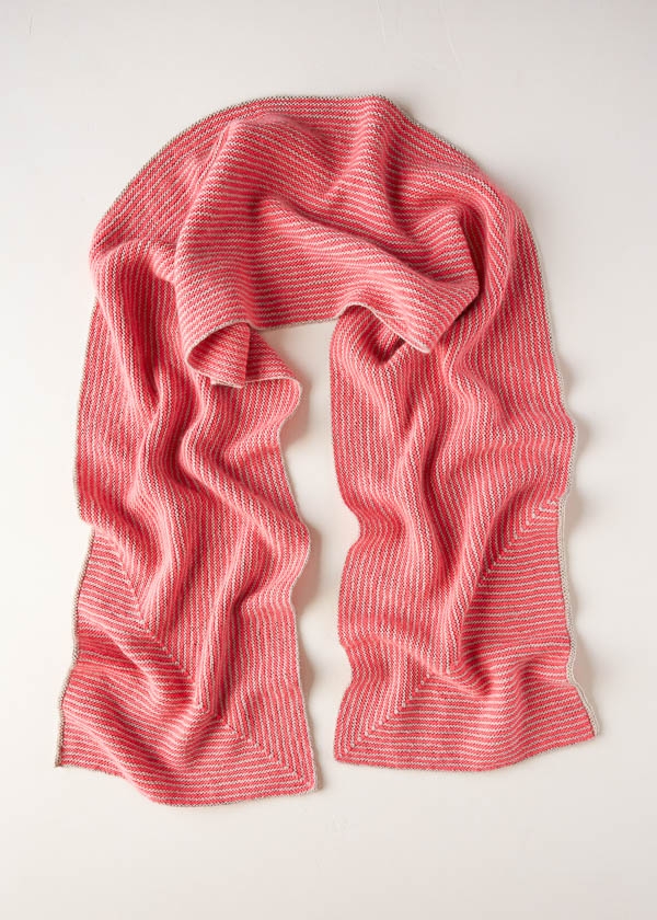 Little Mitered Stripes Scarf | Purl Soho